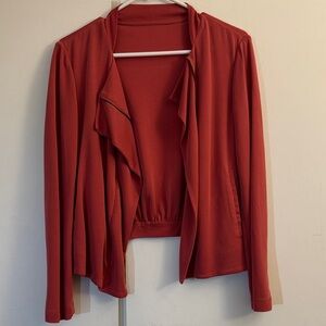 Stylish zipper front jacket